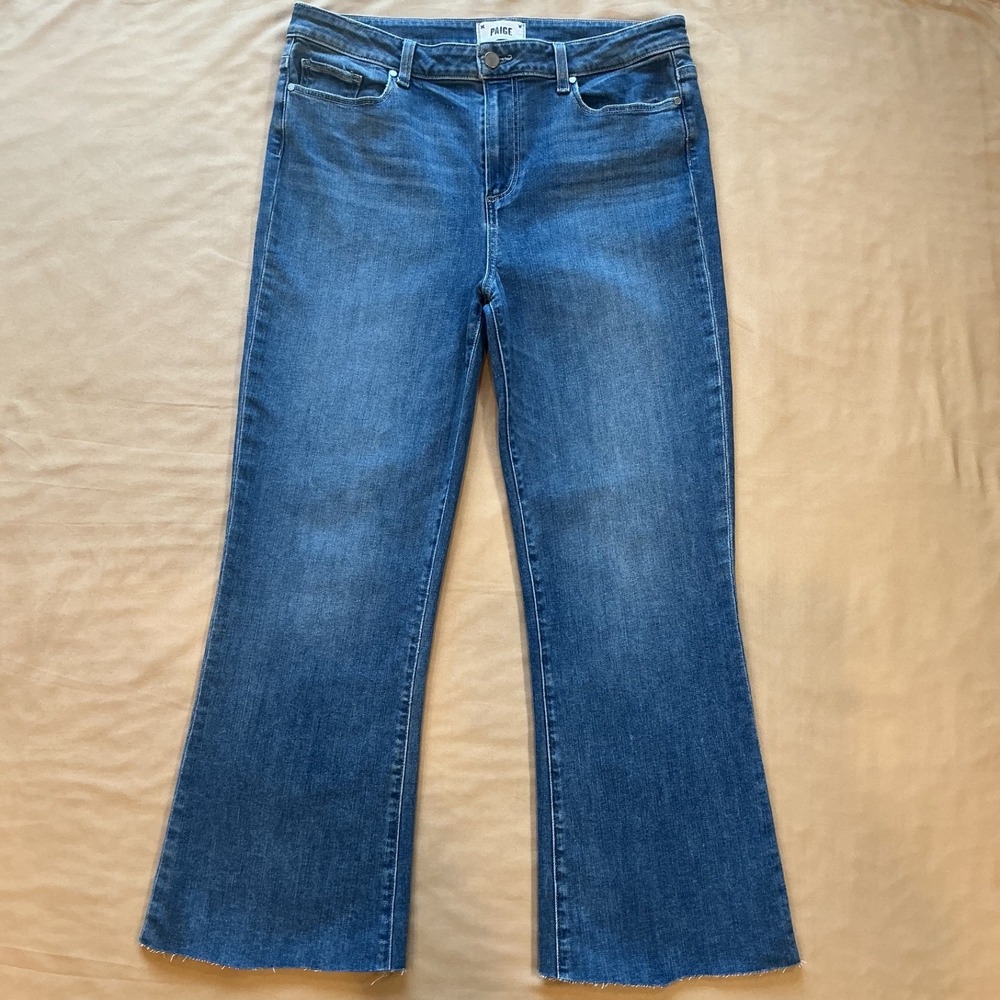 PAIGE Blue Women's Boot Cut Jeans